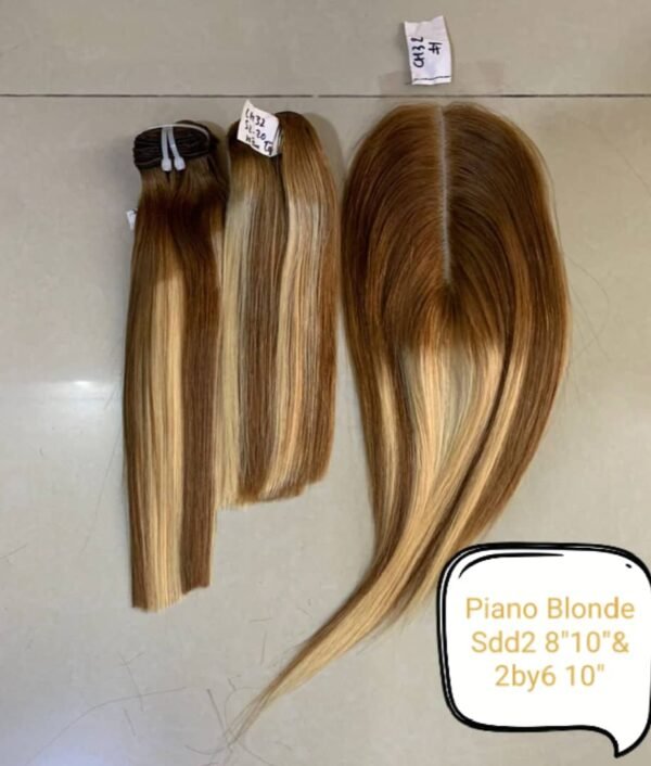 Piano Blonde Vietnamese Hair